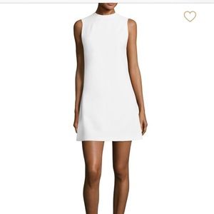 Alice + Olivia White Shift Dress